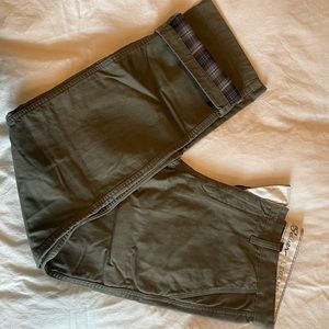 Eddie Bauer flannel lined chinos 34x34.